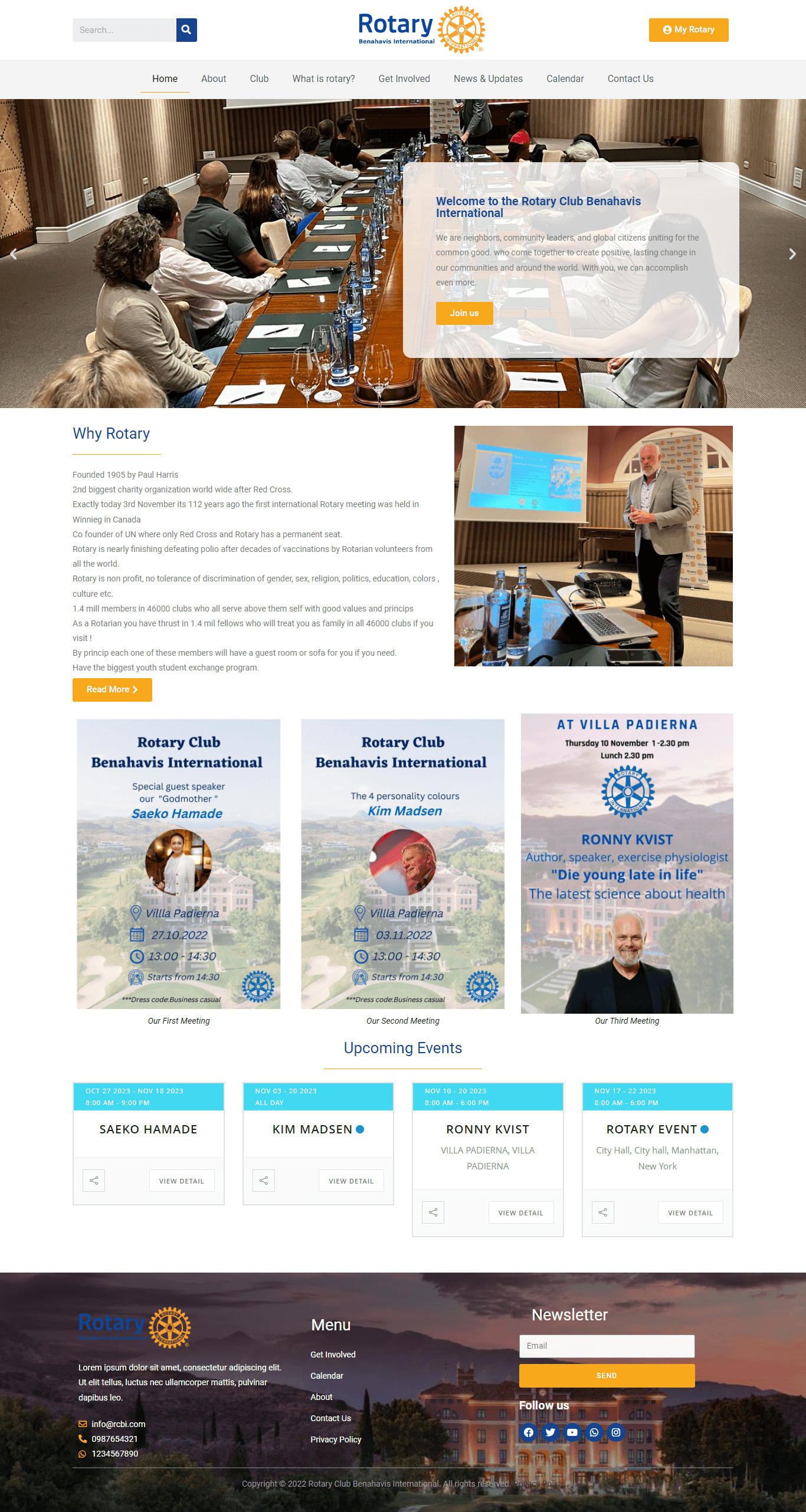 Rotary Club Benahavis International