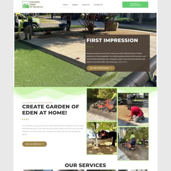 Synthetic Grass Of Dallas